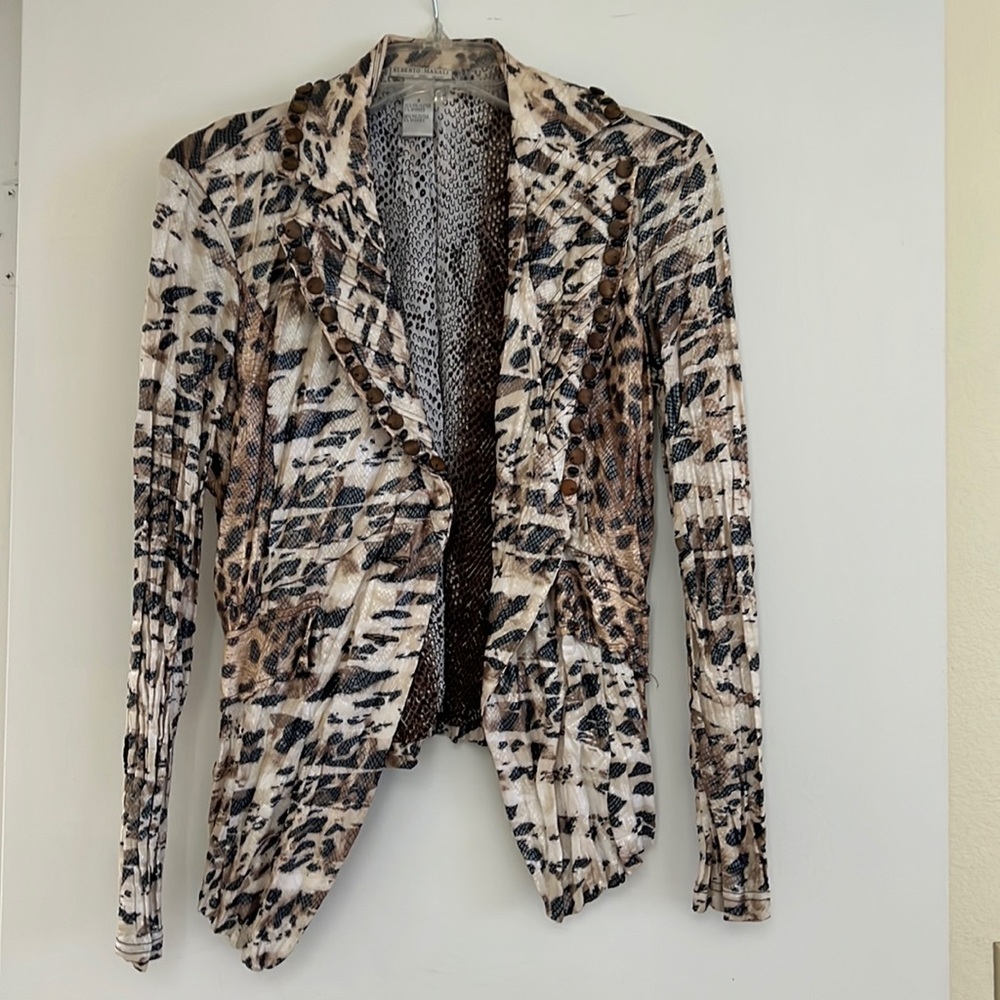 Animal Print Lightweight Jacket - image 1